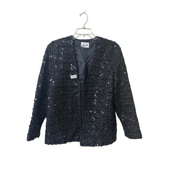 Miss H vintage small sequins blazer - Picture 1 of 9